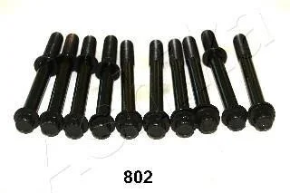Комплект болтов с головкой системы TORX из черного металла ASHIKA 115-08-802
