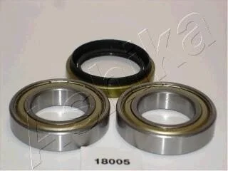 Подшипник ступицы колеса Передняя ось, двухсторонняя сторона ASHIKA 44-18005