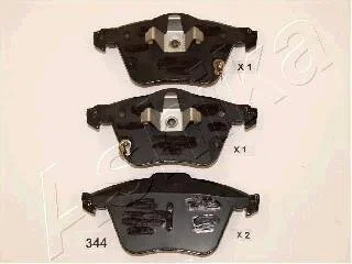 Колодка гальм. MAZDA 6 (вир-во Ashika) ASHIKA 50-03-344