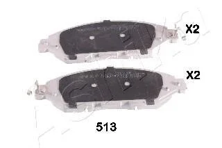 Тормозные колодки передние дисковые ASHIKA 5005513