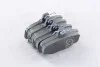 Тормозные колодки задние дисковые ASHIKA 51-00-015 (фото 4)