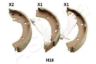 Тормозные колодки задние барабанные ASHIKA 55-0H-H18