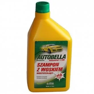 Шампунь самовисихний з воском AUTOBELLA LAVAINCERA 1л (концент) ATAS 00000003699