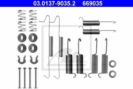 Комплектующие для тормозных колодок ATE 03013790352 (фото 1)