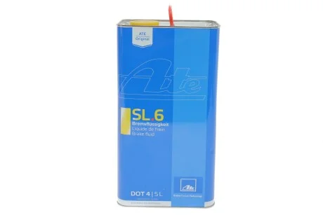 Тормозная жидкость SL.6 DOT 4, 5л. ATE 03990164032