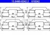 Комплектуючі для гальмівних колодок ATE 13046002422 (фото 1)