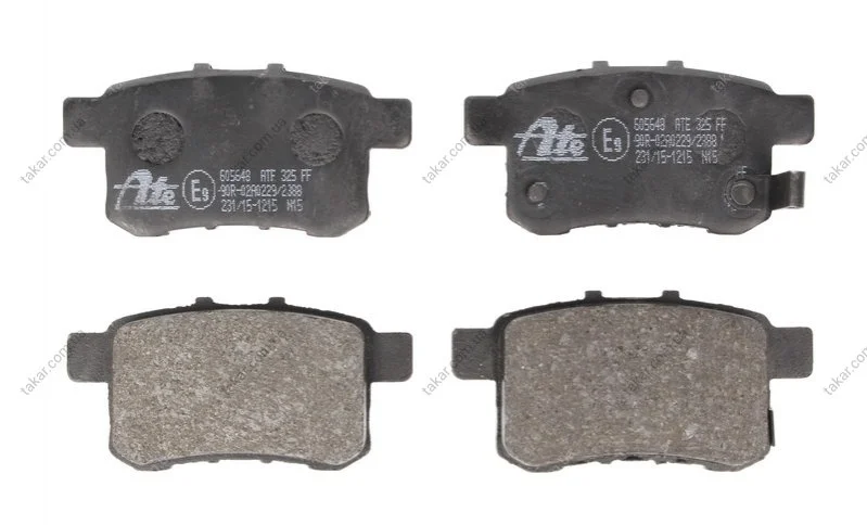 Колодки тормозные дисковые, к-кт HONDA ACCORD 2,2 0 ATE 13046056482 (фото 1)