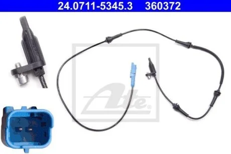 Датчик АБС (ABS) передний ATE 24.0711-5345.3