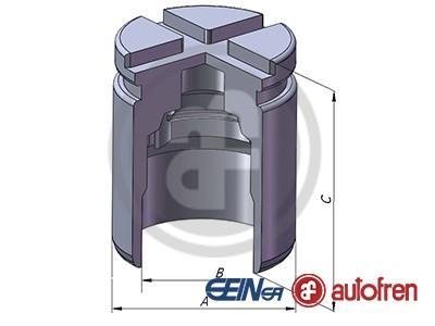 Элементы тормозного суппорта AUTOFREN D025472 (фото 1)