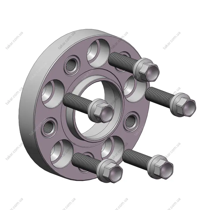 Проставки для вильоту коліс на BMW 25 мм 5x112 dia 66.6 (NUT14x1.25) Autoprostavka 1013-04-50/25 (фото 1)
