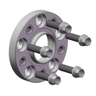 Проставка для вильоту коліс на Maserati 20мм 5x114,3 dia 67,1 (NUT14x1.5) Autoprostavka 1050-04-29/20