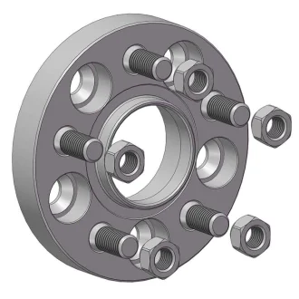 Проставки для вильоту коліс на Geely 25 мм 5x108 dia 63,4 (STUD14x1.5) Autoprostavka 1067-01-60/25