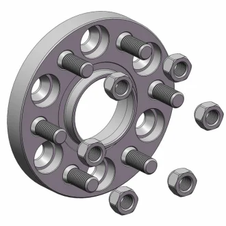 Проставки для вильоту коліс на Buick 20 мм 6x120 dia 66,9 (STUD14x1.5) Autoprostavka 1069-04-66/20