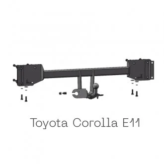 Фаркоп знімний на 2 болти - Toyota Corolla E11 Седан тип C Autoprostavka 2001-27-2