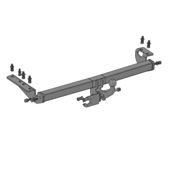 Фаркоп знімний на 2 болти - Toyota Corolla E12 Хетчбек 2002-2007 Autoprostavka 2001-30-1