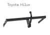 Фаркоп фланцевий на 2 болти на пластині литий - Toyota Hilux з балкою тип F Autoprostavka 2001-53-2 (фото 1)