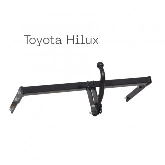 Фаркоп фланцевий на 2 болти на пластині литий - Toyota Hilux з балкою тип F Autoprostavka 2001-53-2