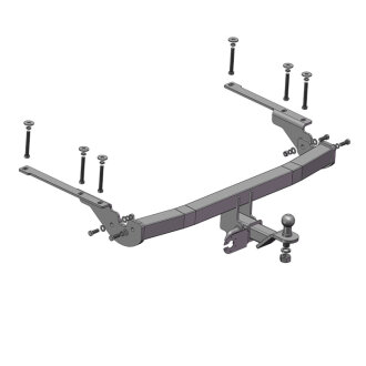 Фаркоп знімний під американський квадрат - Toyota RAV4 3 Long Кросовер 2006-2013 Autoprostavka 2001-83-2