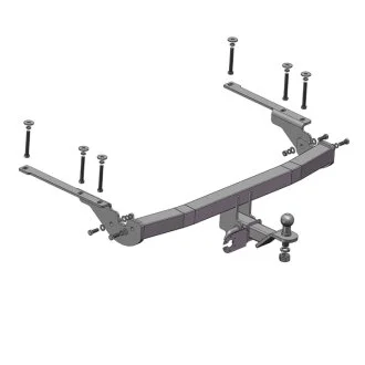 Фаркоп знімний під американський квадрат - Toyota RAV4 3 Long Кросовер 2006-2013 Autoprostavka 2001-83-2
