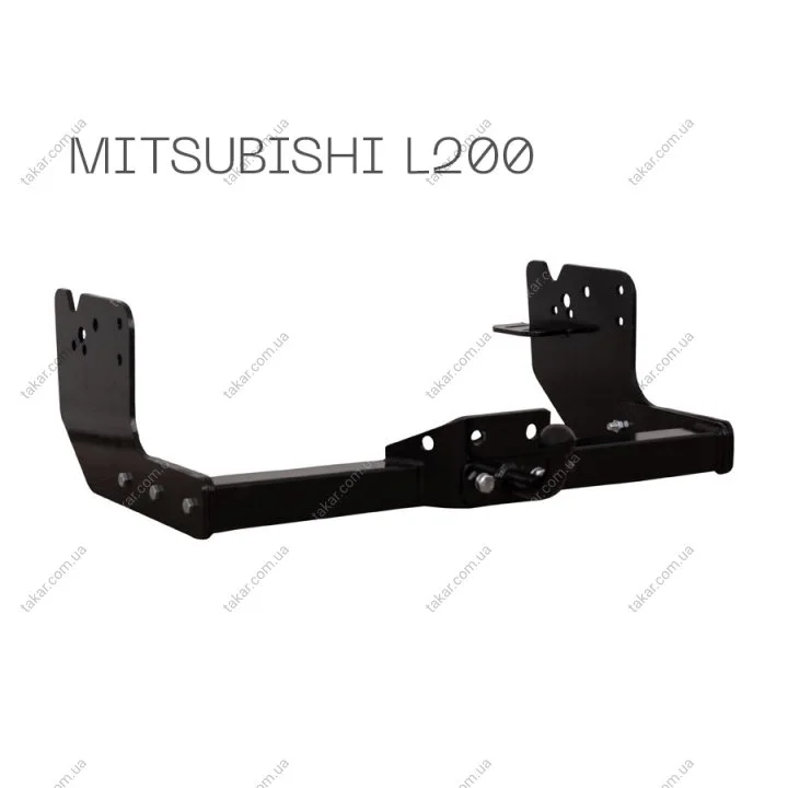 Фаркоп знімний на 2 болти на пластині кований - Mitsubishi L200 Європа тип F Autoprostavka 2003-13-2 (фото 1)