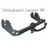 Фаркоп знімний на 2 болти - Mitsubishi Lancer 10 Sport Седан 2013-, Lancer 10 Sport Хетчбек 2008- тип C Autoprostavka 2003-25-2 (фото 1)