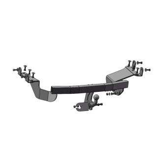 Фаркоп знімний на 2 болти - Mitsubishi Outlander 2 XL Autoprostavka 2003-32-1