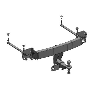 Фаркоп съемный под американский квадрат - Subaru Outback 6 USA 2019- Autoprostavka 2008-19-2