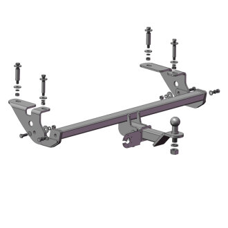 Фаркоп знімний під американський квадрат - Ford Ecosport Кросовер 2012-2016 Autoprostavka 2014-07-1