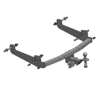 Фаркоп знімний під американський квадрат - Renault Espace 4 Мінівен 2002-2014 Autoprostavka 2016-26-1