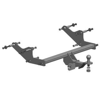 Фаркоп знімний під американський квадрат - Renault Laguna 3 Універсал 2007-2016 Autoprostavka 2016-51-1