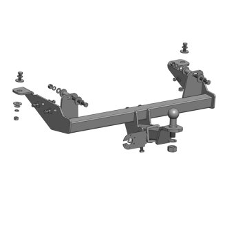 Фаркоп знімний під американський квадрат - Iran Khodro Samand седан 2002- Autoprostavka 2024-99-1
