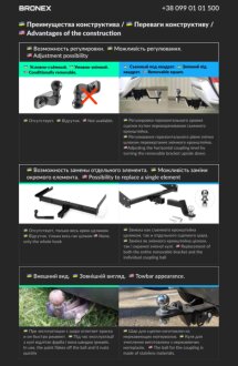 Фаркоп знімний на 2 болта - Chevrolet Volt Hybrid Хетчбек 2010-2015 Autoprostavka 2028-27-1