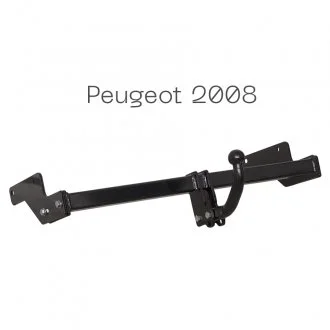 Фаркоп съемный на 2 болта - Peugeot 2008 2013-2019 тип C Autoprostavka 2036-16-2
