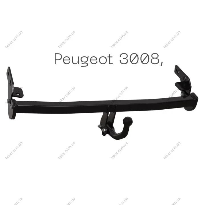 Фаркоп знімний на 2 болти - Peugeot 3008 гібрид тип C Autoprostavka 2036-19-2 (фото 1)