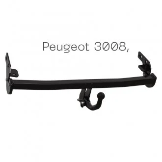 Фаркоп съемный на 2 болта - Peugeot 3008 гибрид тип C Autoprostavka 2036-19-2