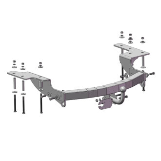 Фаркоп знімний на 2 болти - Great Wall Haval H3/Hover Позашляховик 2005-2010 Autoprostavka 2048-01-1