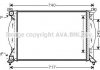 Радіатор охолодження AUDI A4 16/18/20 MT 00- (Ava) AVA COOLING AI2201 (фото 2)