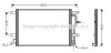 Конденсор кондиционера COND AUDI A4 03- ALL (Ava) AVA COOLING AI5199 (фото 1)