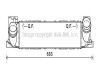 Охолоджувач наддувального повітря AVA COOLING BWA4464 (фото 1)