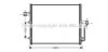 Конденсор кондиціонера Kyron 2.0 Xdi 05/05- (Ava) AVA COOLING DW5082 (фото 1)