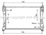 Радиатор охлаждения FIAT DOBLO (выр-во AVA) AVA COOLING FTA2449 (фото 1)