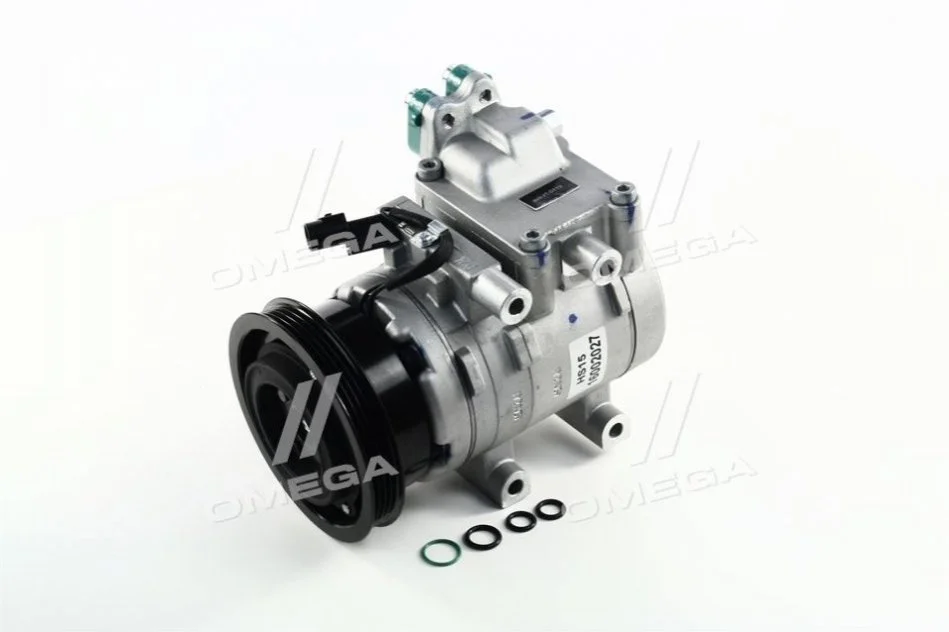 Компресор кондиціонера Hyundai Coupe 01-/Elantra 00-/Tucson 04-/Kia Sportage 07- (вир-во AVA) AVA COOLING HYAK161 (фото 1)