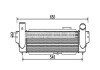 Интеркуллер KIA SORENTO (2003) 2.5 CRDI (AVA) AVA COOLING KA4141 (фото 1)