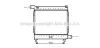 Радиатор охлаждения двигателя W124/W201 MT 18/20/23-AC (Ava) AVA COOLING MS2039 (фото 1)