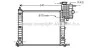 Радіатор охолодження MERCEDES VITO I W638 (96-) (вир-во AVA) AVA COOLING MSA2264 (фото 1)