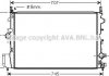 Радіатор охолодження OPEL VECTRA C 1.9 CDTI (AVA) AVA COOLING OLA2396 (фото 1)