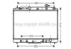 Радіатор охолодження TOYOTA CAMRY (XV4) (07-) 3.5 i V6 (AVA) AVA COOLING TO2473 (фото 1)