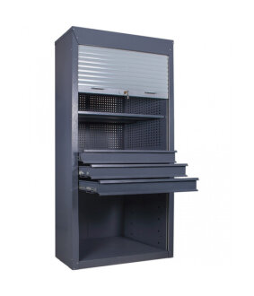 Шкаф инструментальный ролетный Автопрагма ШИ-10-3П-3В Р