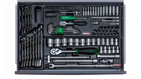 Тележка ТУ 6МС Мастер с инструментом 227 единиц Автопрагма ТУ-6МС-М