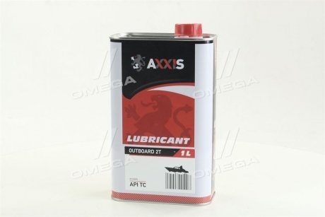 Моторное масло 1 л 10W40 Бензиновый, 2х-тактный Полусинтетическое Axxis AX-2056